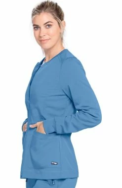 Grey's Anatomy Women's Millie Solid Scrub Jacket -clothings shop 4 bc grsw017 650