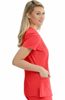 Skechers Women's Reliance Mock Wrap Solid Scrub Top 9 Skechers Women's Reliance Mock Wrap Solid Scrub Top -clothings shop 4 bc sk102 650