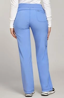 Cherokee Women's Mock Wrap Scrub Top & Straight Leg Scrub Pant Set -clothings shop 4 ck 15seta 650