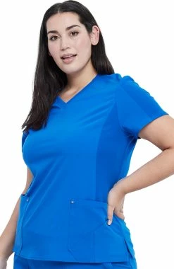 Cherokee Women's V-Neck Solid Scrub Top -clothings shop 4 ck ck711 650