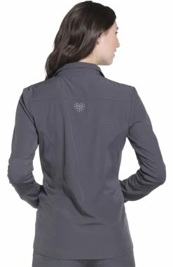 Heartsoul Women's Zip Front Warm-Up Solid Scrub Jacket 10 Heartsoul Women's Zip Front Warm-Up Solid Scrub Jacket -clothings shop 4 ck hs315 650
