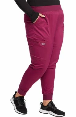 Cherokee Workwear Women's Mid Rise Jogger Scrub Pant -clothings shop 4 ck ww115 650