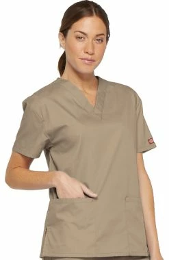 Dickies Women's V-Neck Solid Scrub Top & Drawstring Cargo Scrub Pant Set 10 Dickies Women's V-Neck Solid Scrub Top & Drawstring Cargo Scrub Pant Set -clothings shop 4 di 21set 650