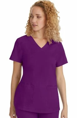 Healing Hands Women's Jill Solid Scrub Top -clothings shop 4 hh 2320 650