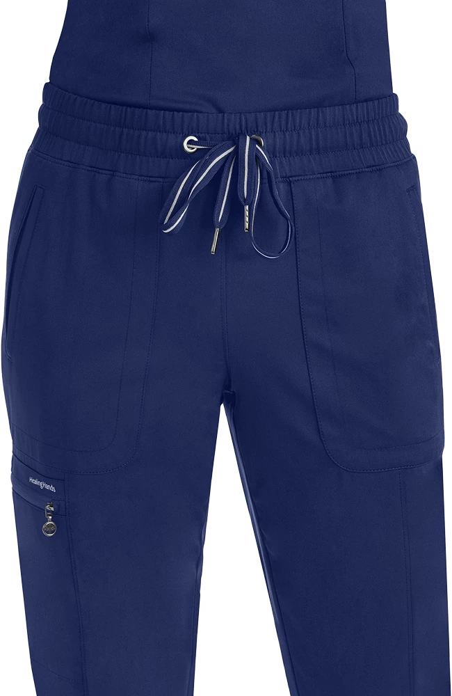 Healing Hands Women's Aspen Knit Lined Jogger Scrub Pant 6 Healing Hands Women's Aspen Knit Lined Jogger Scrub Pant - Image 4