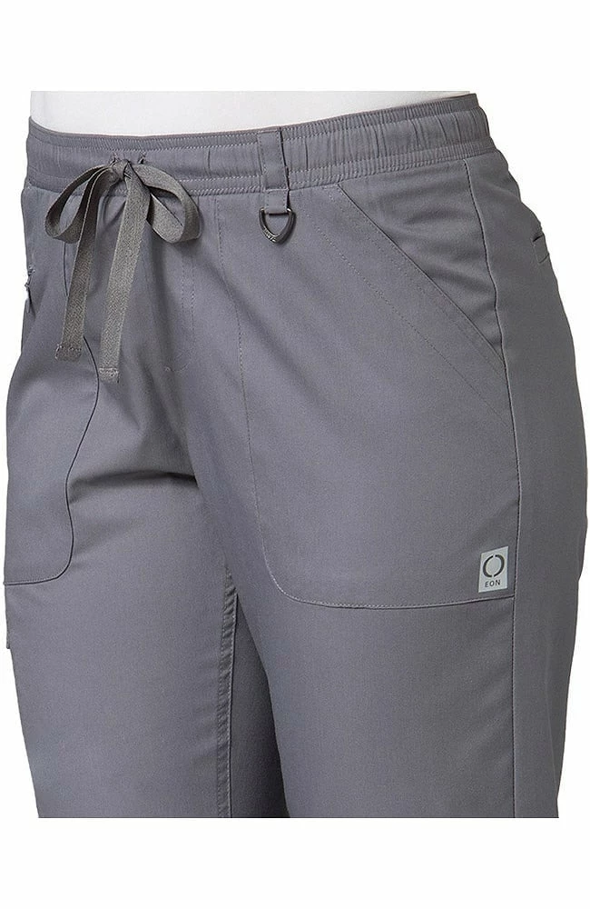 EON Women's COOLMAX Elastic Waistband Cargo Scrub Pant 6 EON Women's COOLMAX Elastic Waistband Cargo Scrub Pant - Image 4