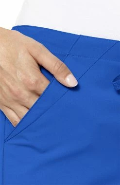 WonderWink Women's Flat Front Drawstring Scrub Pant -clothings shop 4 wk 5255 650