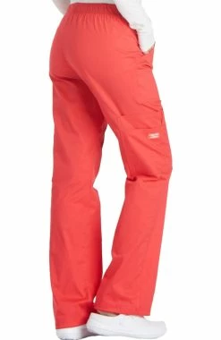 Cherokee Workwear Women's Elastic Waist Scrub Pant -clothings shop 5 ck 4005 650