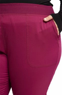 Cherokee Workwear Women's Mid Rise Jogger Scrub Pant -clothings shop 5 ck ww115 650
