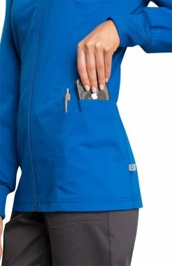 Cherokee Workwear Women's Zip Front Solid Scrub Jacket 13 Cherokee Workwear Women's Zip Front Solid Scrub Jacket -clothings shop 5 ck ww305ab 650