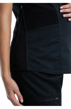 Cherokee Workwear Women's Maternity Side Zip Solid Scrub Top 11 Cherokee Workwear Women's Maternity Side Zip Solid Scrub Top -clothings shop 5 ck ww688 650