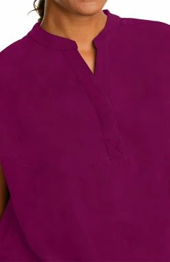 Healing Hands Women's Journey Mandarin Collar Scrub Top -clothings shop 5 hh 2152 650