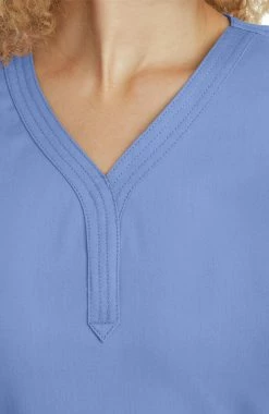 Healing Hands Women's Jane Y-Neck Solid Scrub Top -clothings shop 5 hh 2167 650