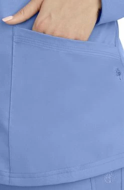 Healing Hands Women's Daisy Snap Warm Up Solid Scrub Jacket -clothings shop 5 hh 5063 650