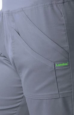 Landau Women's Modern Yoga Waistband Cargo Scrub Pant -clothings shop 5 ln 2043 650