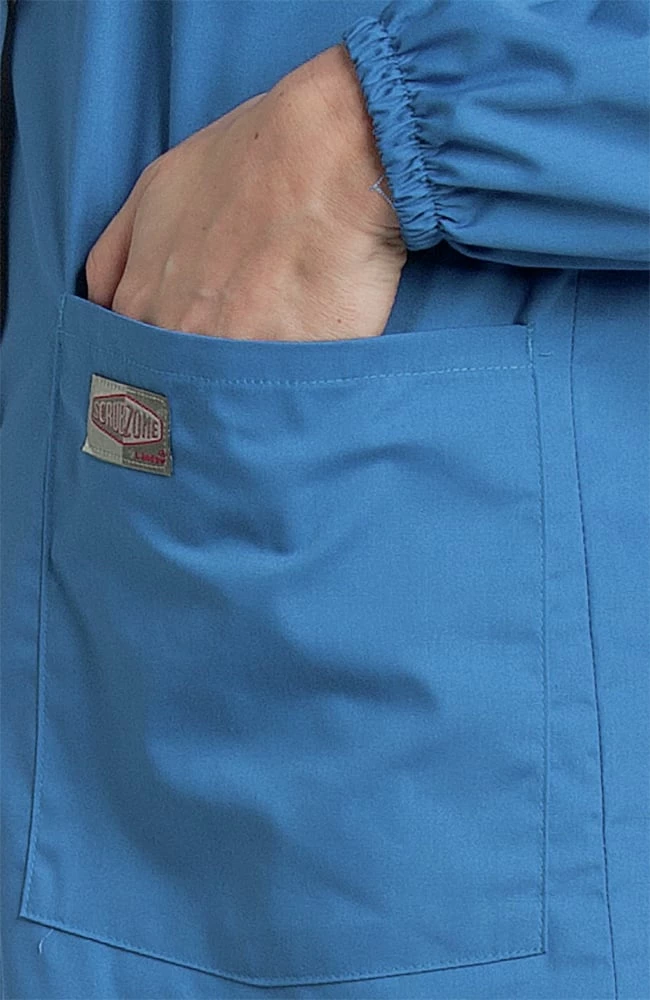 Landau Women's Warm Up Solid Scrub Jacket 7 Landau Women's Warm Up Solid Scrub Jacket - Image 5