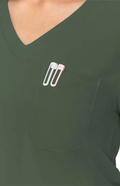 Med Couture Women's One Pocket Tuck-In Scrub Top 11 Med Couture Women's One Pocket Tuck-In Scrub Top -clothings shop 5 pe 2432 650