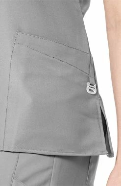 WonderWink Women's Classic V-Neck Solid Scrub Top -clothings shop 5 wk 6255 650