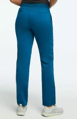 Cherokee Workwear Women's Drawstring Tapered Leg Scrub Pant -clothings shop 6 ck ww105 650