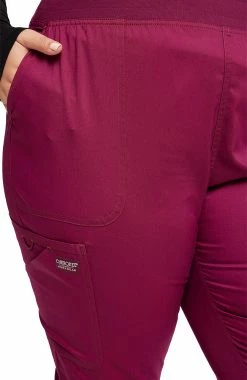 Cherokee Workwear Women's Mid Rise Jogger Scrub Pant -clothings shop 6 ck ww115 650