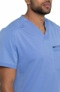 Dickies Men's V-Neck Solid Scrub Top 13 Dickies Men's V-Neck Solid Scrub Top -clothings shop 6 di dk865 650