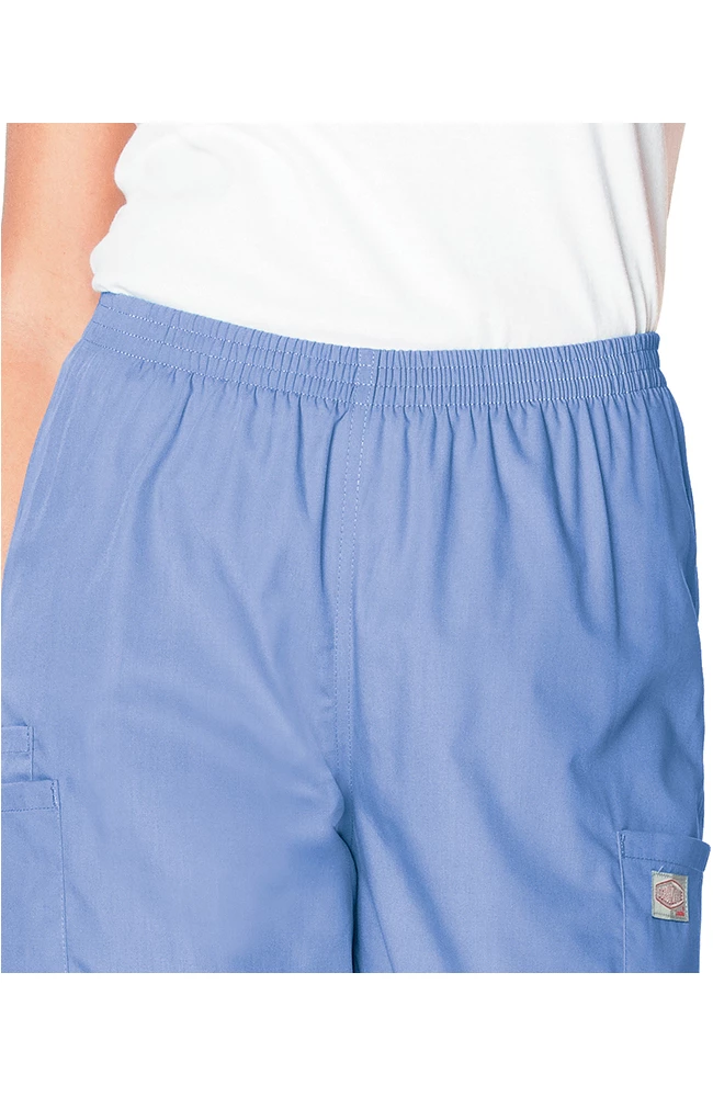 Landau Women's V-Neck Solid Scrub Top & Cargo Scrub Pant Set 8 Landau Women's V-Neck Solid Scrub Top & Cargo Scrub Pant Set - Image 6