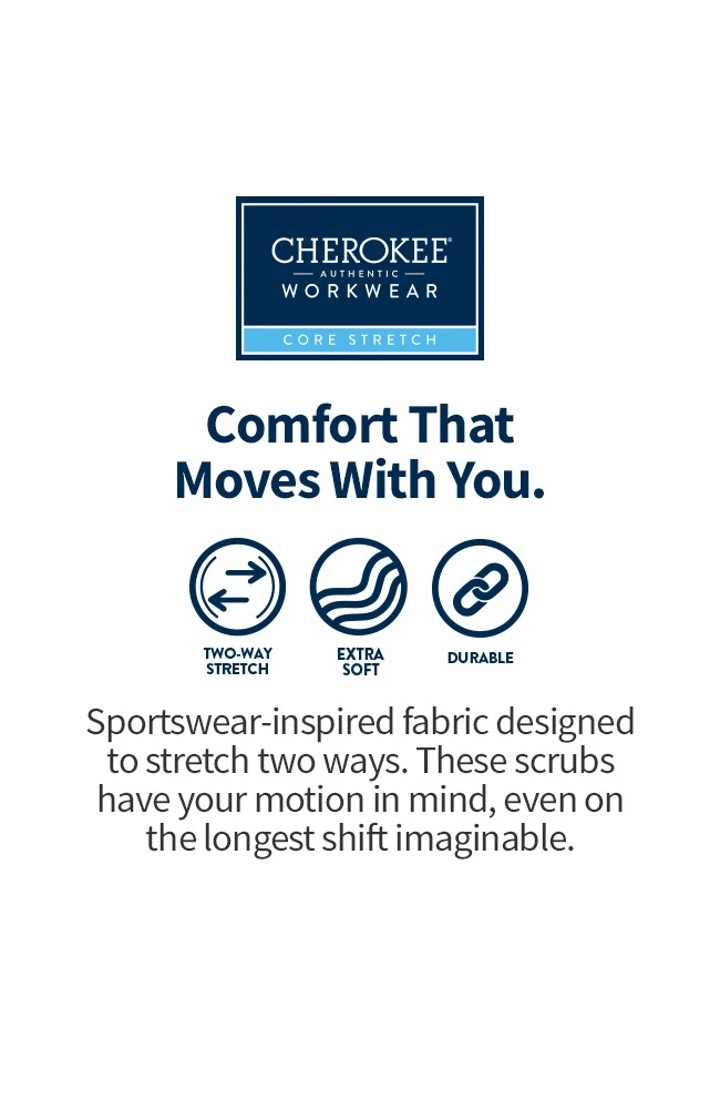 Cherokee Workwear Women's Flare Leg Scrub Pant 8 Cherokee Workwear Women's Flare Leg Scrub Pant - Image 6