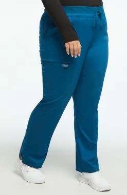 Cherokee Workwear Women's Drawstring Tapered Leg Scrub Pant -clothings shop 7 ck ww105 650