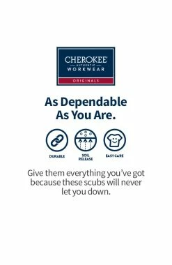 Cherokee Workwear Women's Knit V-Neck Solid Scrub Top 11 Cherokee Workwear Women's Knit V-Neck Solid Scrub Top -clothings shop 7 ck ww645 650